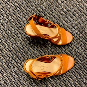 Jessica Simpson wedges, size 7.5. Brand new.